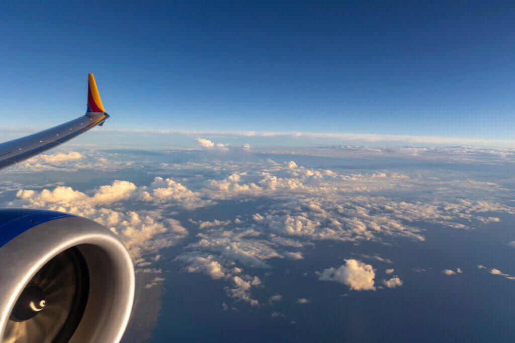 Southwest 851 Hilo to Honolulu