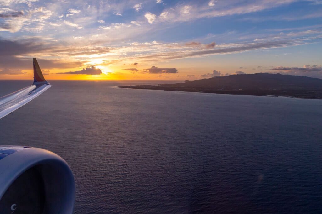 Southwest 851 Hilo to Honolulu
