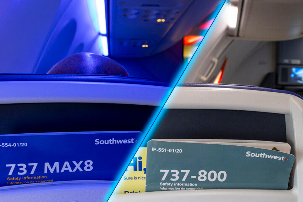 Boeing 737 MAX versus 737 NG