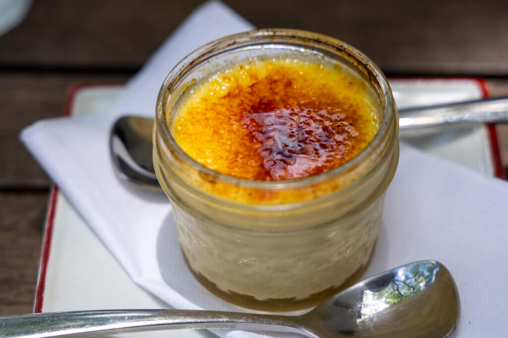Wabisabi Hawaii soba creme brûlée 