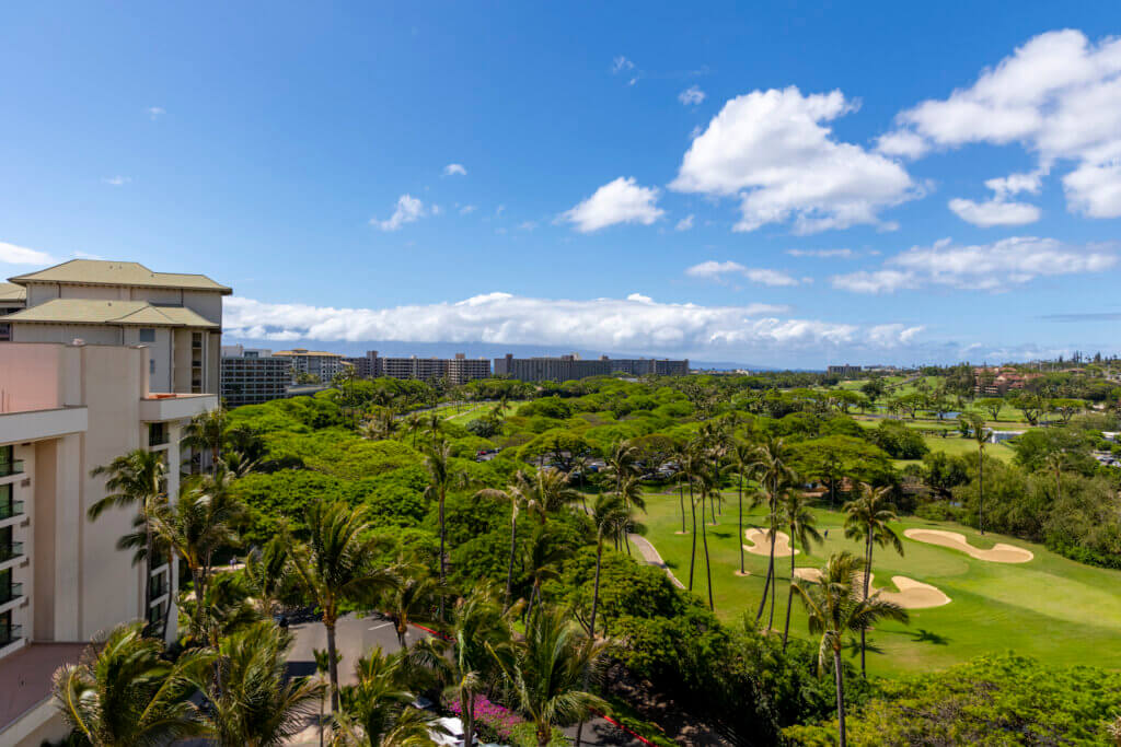 Hyatt Regency Maui partial ocean view