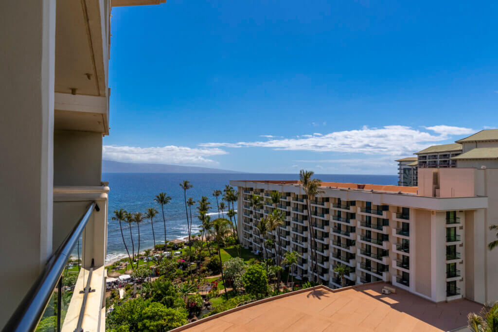 Hyatt Regency Maui partial ocean view room