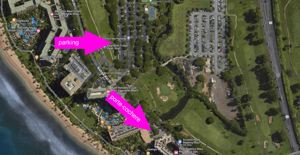 Hyatt Regency Maui parking