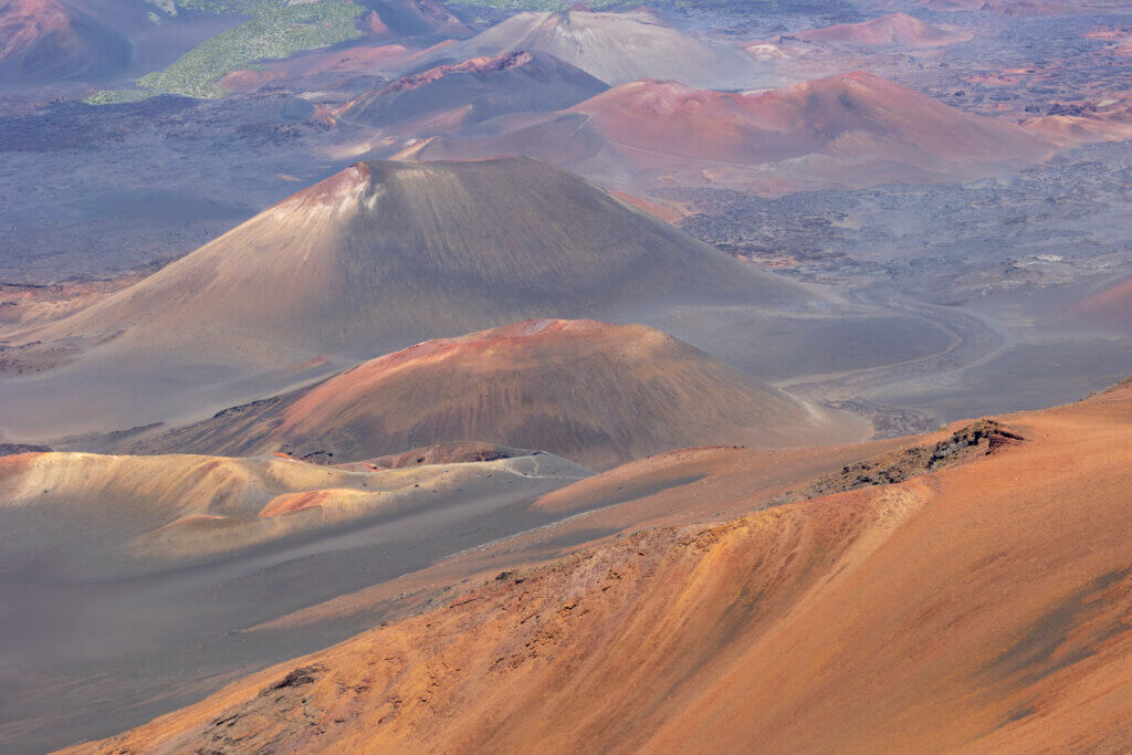 Day of Hiking in Haleakalā National Park - summit view