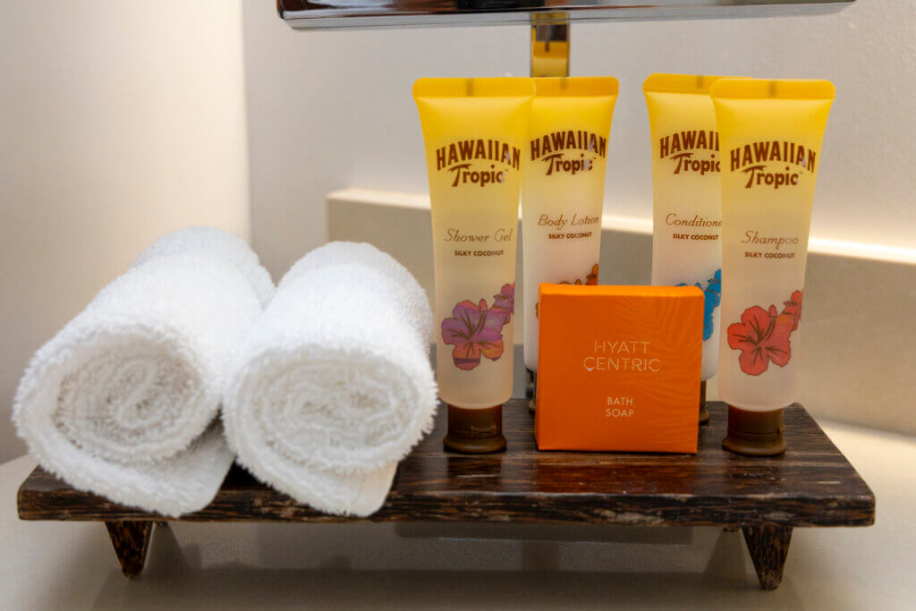 Hyatt Centric Waikiki in 2024 toiletries