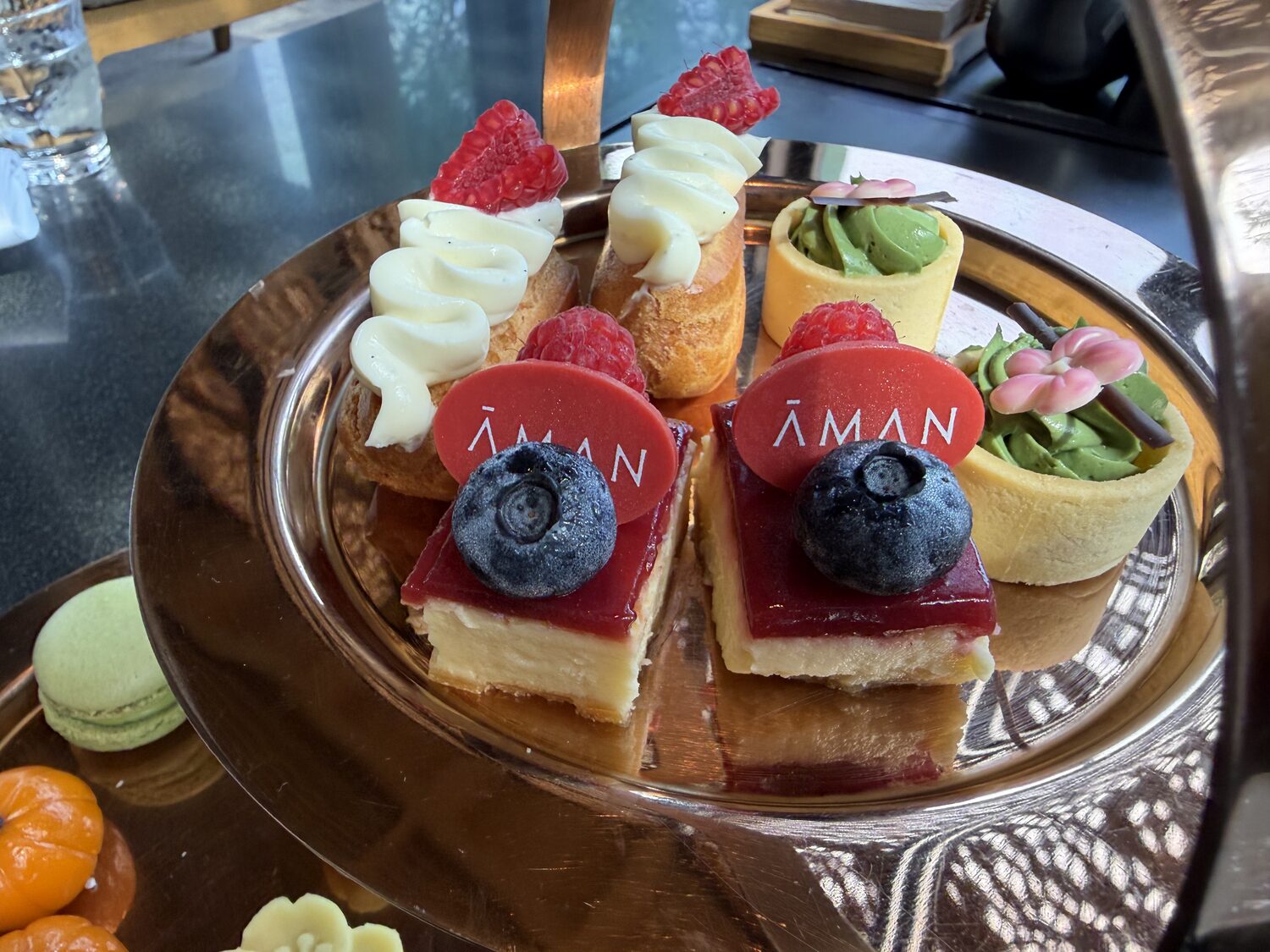 They brand the desserts.