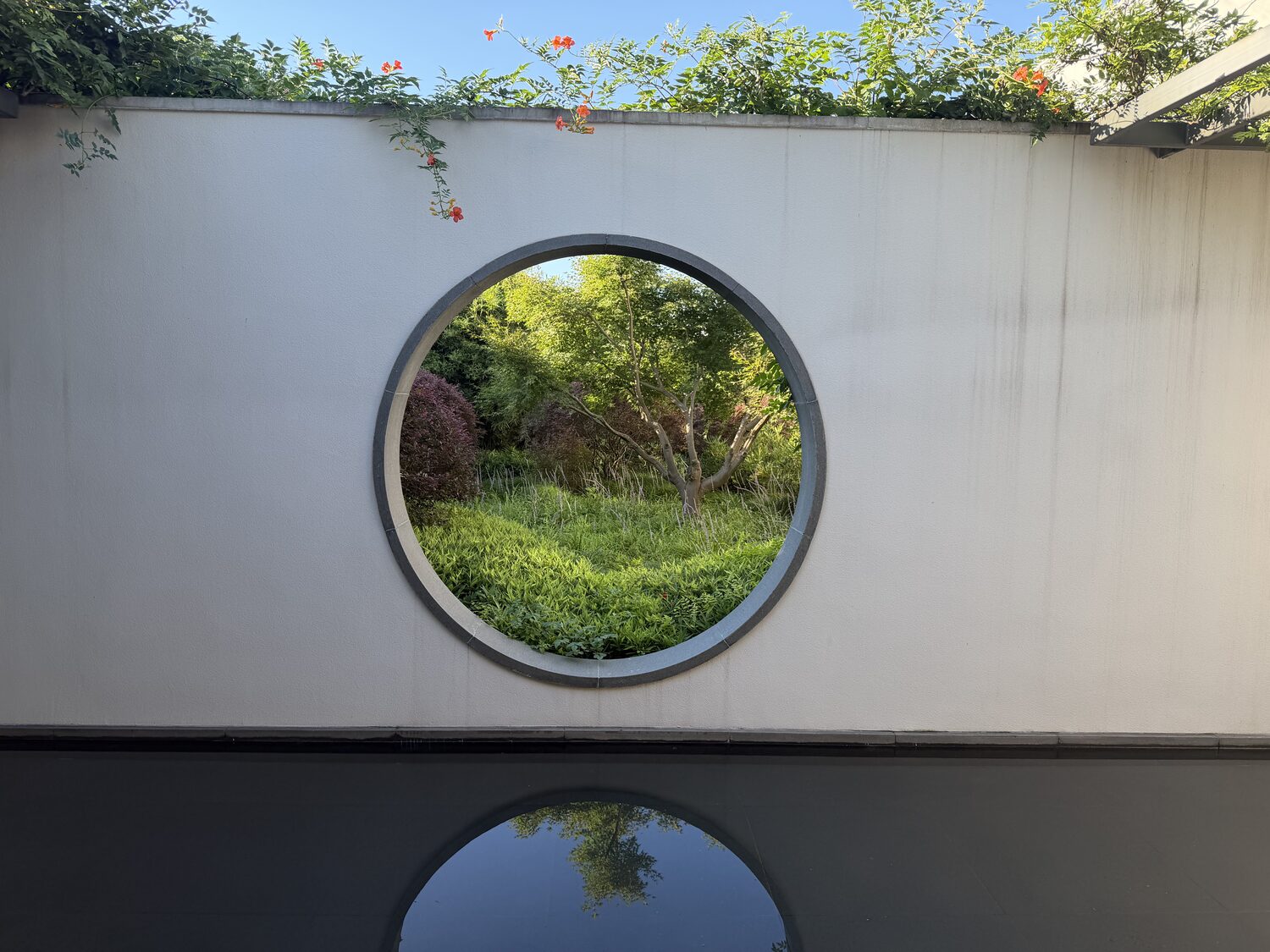 The moon gate.