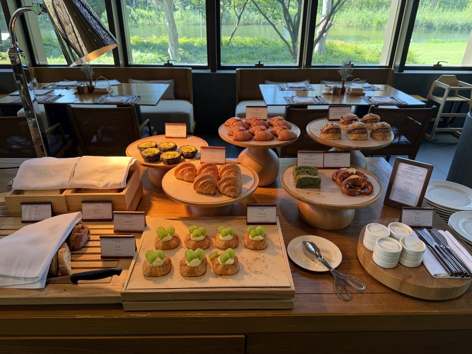Breads and pastries.