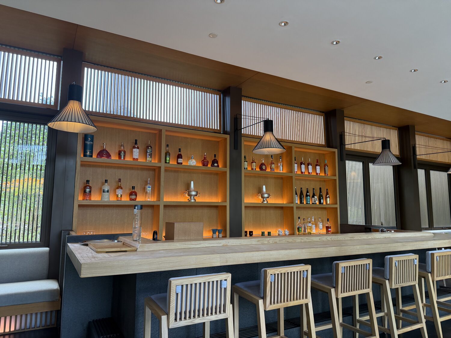 The bar.